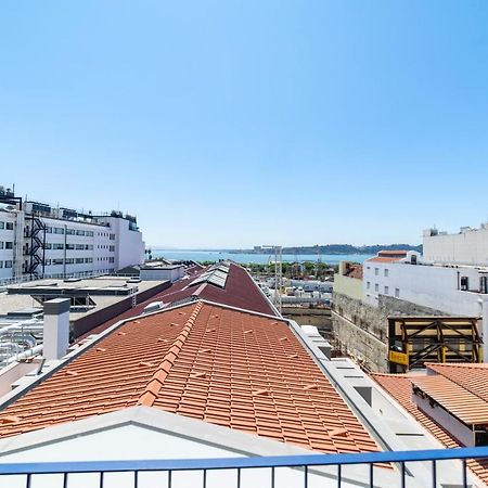 Blue By The River 4 - Unique Penthouse Duplex With A View Lisboa Kültér fotó